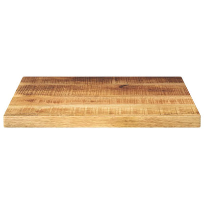 Table Top 40x40x2.5 cm Square Solid Wood Rough Mango