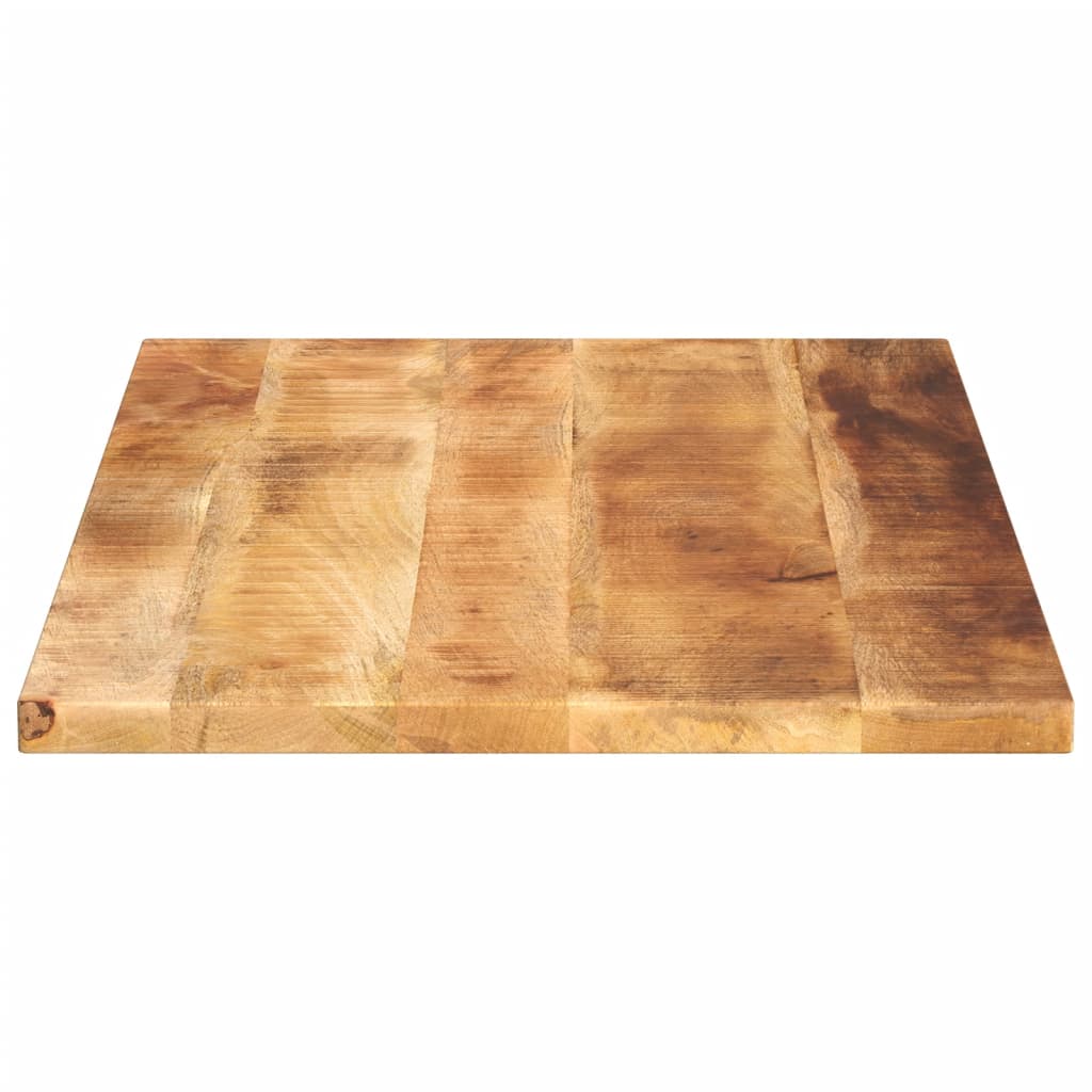 Table Top 120x70x2,5 cm Rectangular Solid Wood Rough Mango