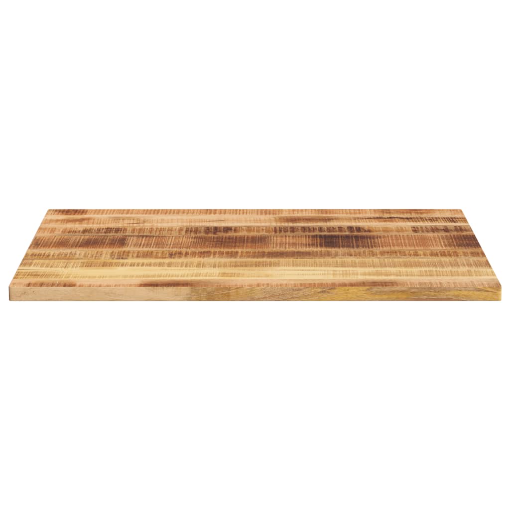 Table Top 90x80x2.5 cm Rectangular Solid Wood Rough Mango
