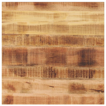 Table Top 90x90x2.5 cm Square Solid Wood Rough Mango