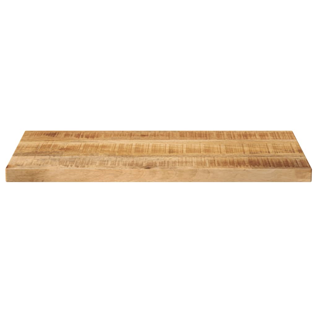 Table Top 40x20x3.8 cm Rectangular Solid Wood Rough Mango