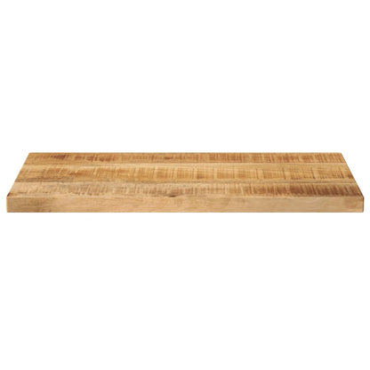 Table Top 40x20x3.8 cm Rectangular Solid Wood Rough Mango