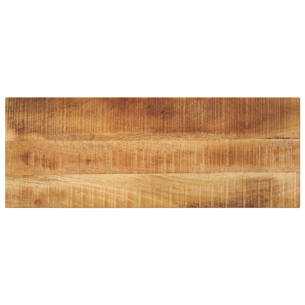 Table Top 90x20x3.8 cm Rectangular Solid Wood Rough Mango
