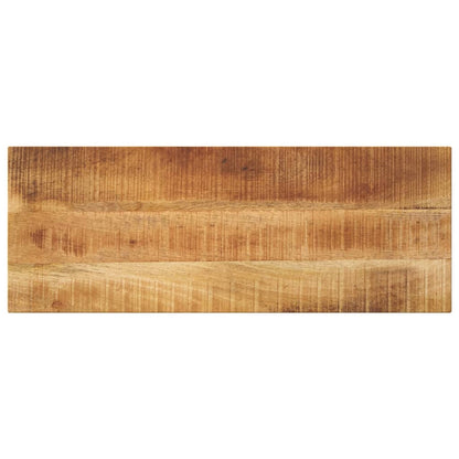 Table Top 90x20x3.8 cm Rectangular Solid Wood Rough Mango