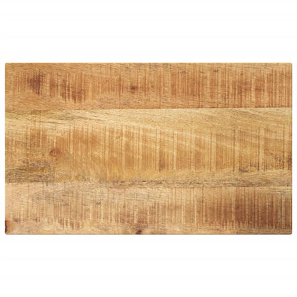 Table Top 50x40x3.8 cm Rectangular Solid Wood Rough Mango