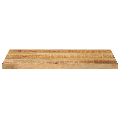 Table Top 50x40x3.8 cm Rectangular Solid Wood Rough Mango