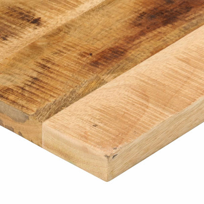 Table Top 50x40x3.8 cm Rectangular Solid Wood Rough Mango