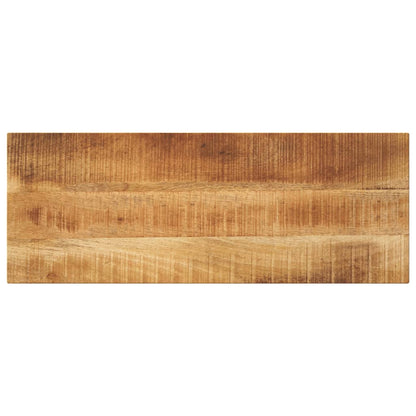 Table Top 80x40x3.8 cm Rectangular Solid Wood Rough Mango