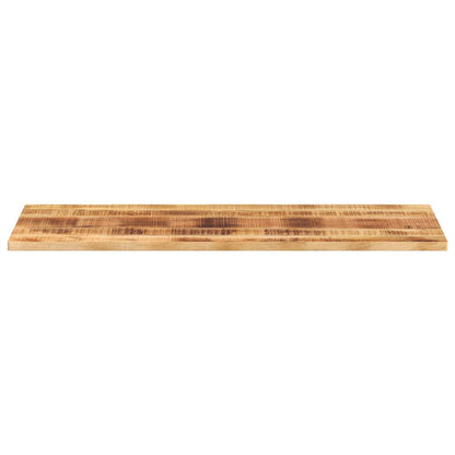 Table Top 140x50x3.8 cm Rectangular Solid Wood Rough Mango