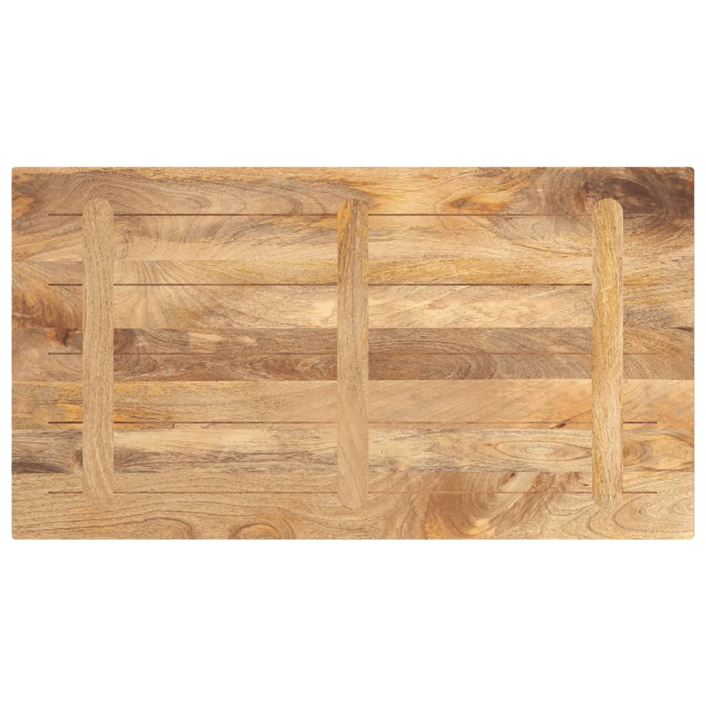 Table Top 110x70x2.5 cm Rectangular Solid Wood Mango