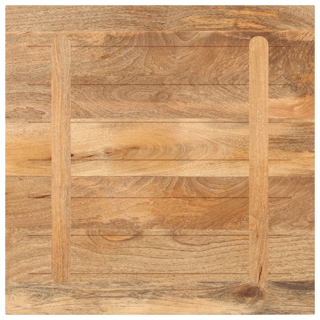 Table Top 80x80x2.5 cm Square Solid Wood Mango
