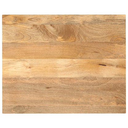 Table Top 100x80x2.5 cm Rectangular Solid Wood Mango