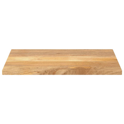 Table Top 80x60x3.8 cm Rectangular Solid Wood Mango