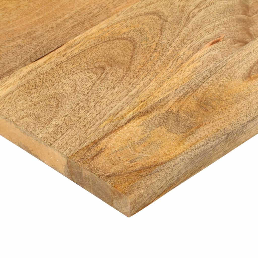 Table Top 80x60x3.8 cm Rectangular Solid Wood Mango