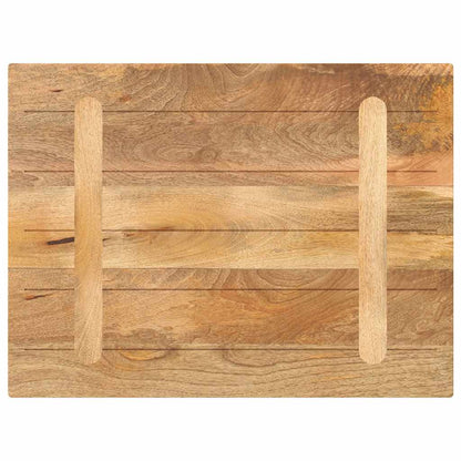 Table Top 90x60x3.8 cm Rectangular Solid Wood Mango