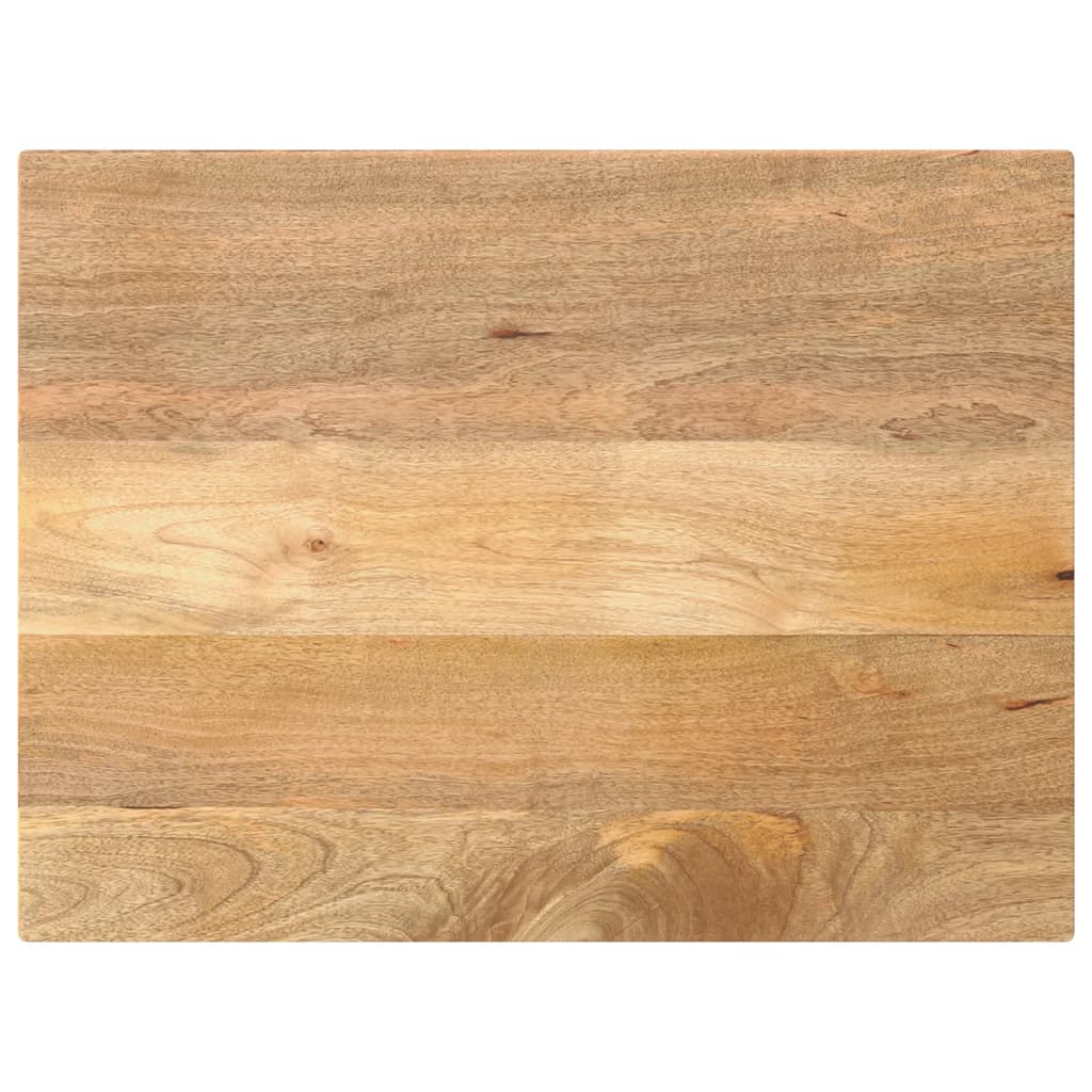Table Top 80x70x3.8 cm Rectangular Solid Wood Mango