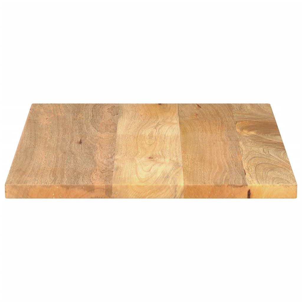 Table Top 80x70x3.8 cm Rectangular Solid Wood Mango