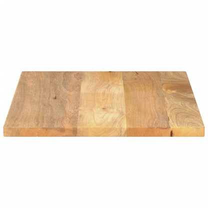 Table Top 80x70x3.8 cm Rectangular Solid Wood Mango