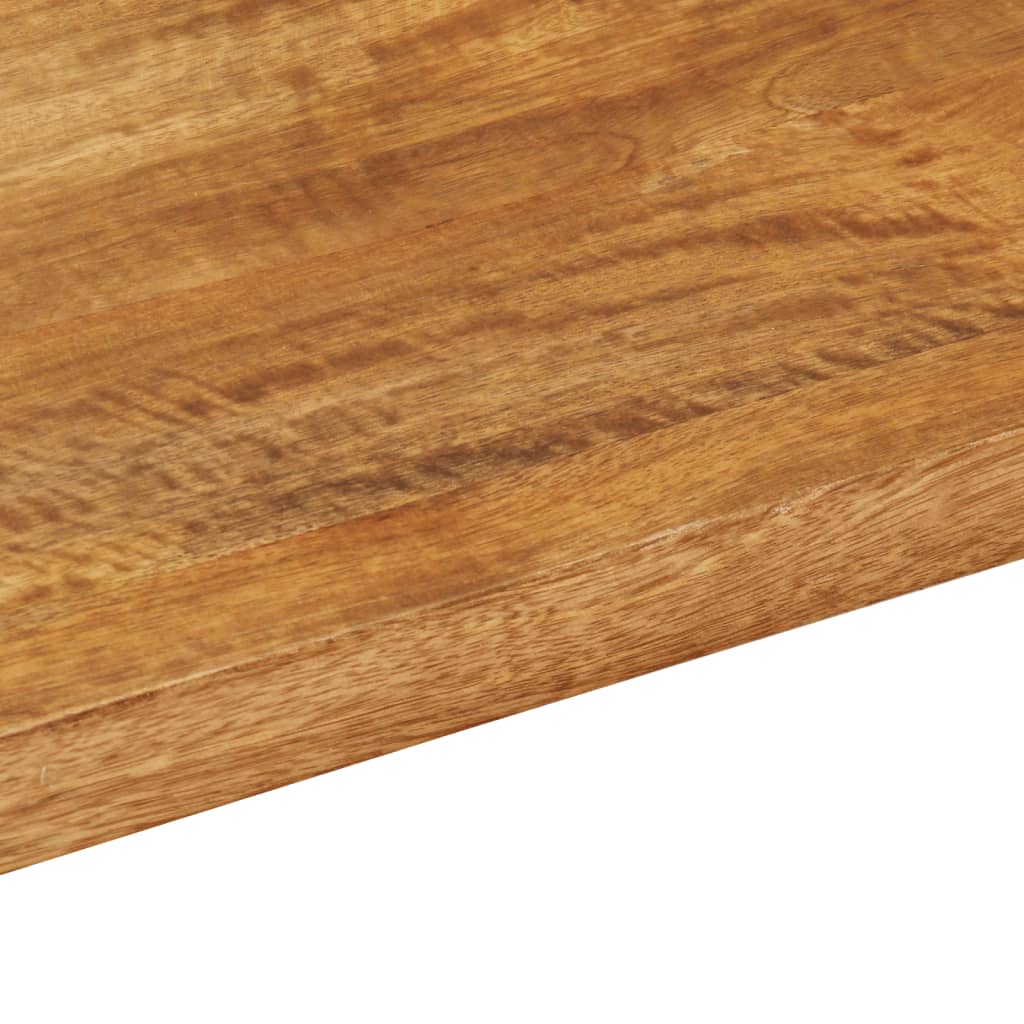 Table Top 80x60x2.5 cm Rectangular Solid Wood Mango