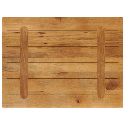 Table Top 90x60x2.5 cm Rectangular Solid Wood Mango