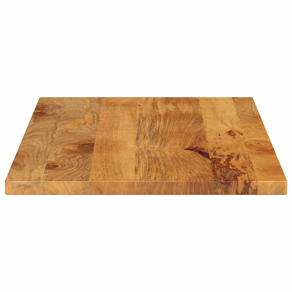 Table Top 100x60x2.5 cm Rectangular Solid Wood Mango