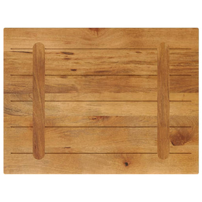 Table Top 90x70x2.5 cm Rectangular Solid Wood Mango