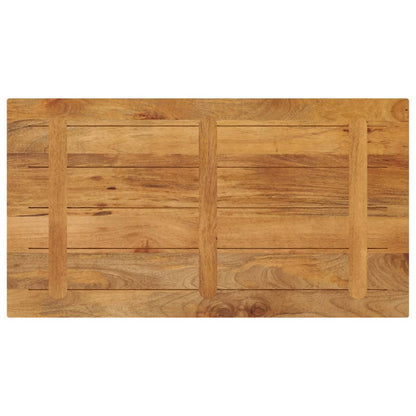 Table Top 100x70x2.5 cm Rectangular Solid Wood Mango