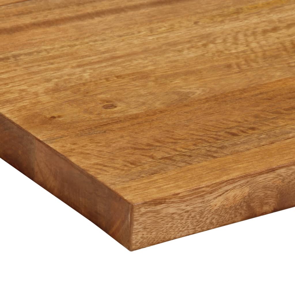 Table Top 100x70x2.5 cm Rectangular Solid Wood Mango