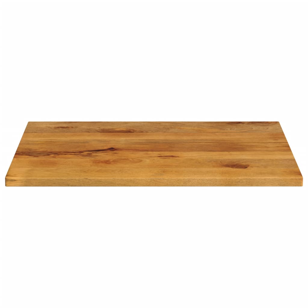 Table Top 100x80x2.5 cm Rectangular Solid Wood Mango