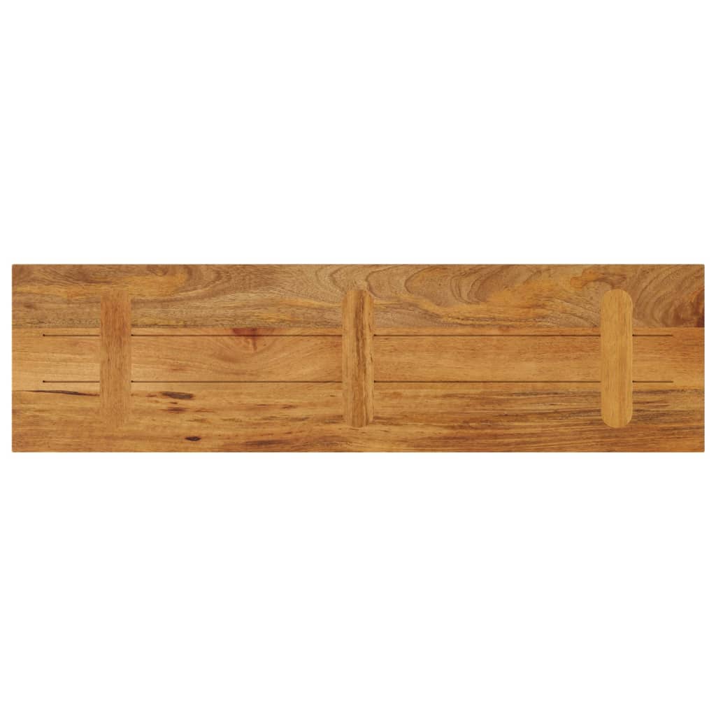 Table Top 120x20x3.8 cm Rectangular Solid Wood Mango