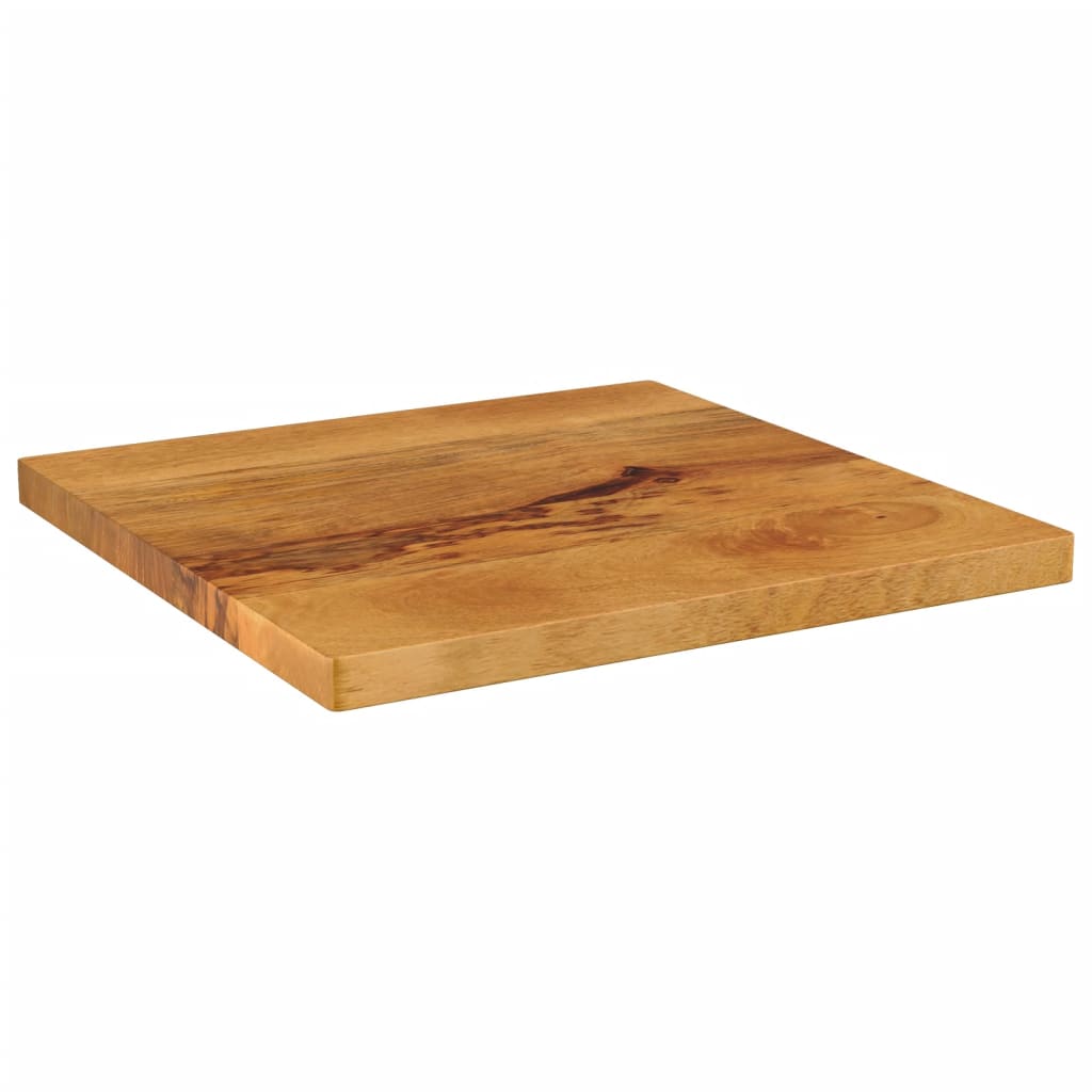Table Top 40x40x3.8 cm Square Solid Wood Mango