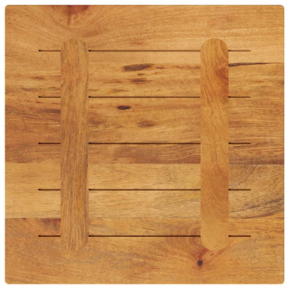 Table Top 40x40x3.8 cm Square Solid Wood Mango