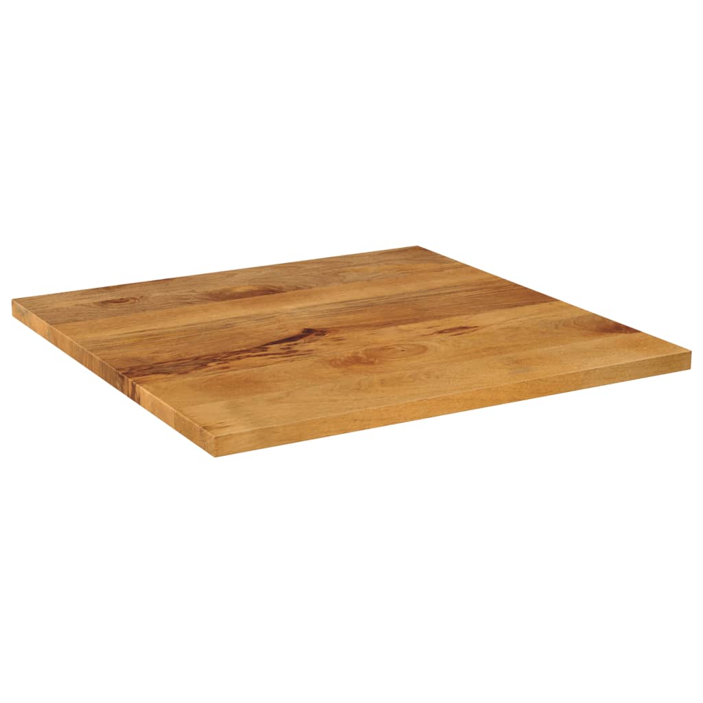 Table Top 70x70x3.8 cm Square Solid Wood Mango