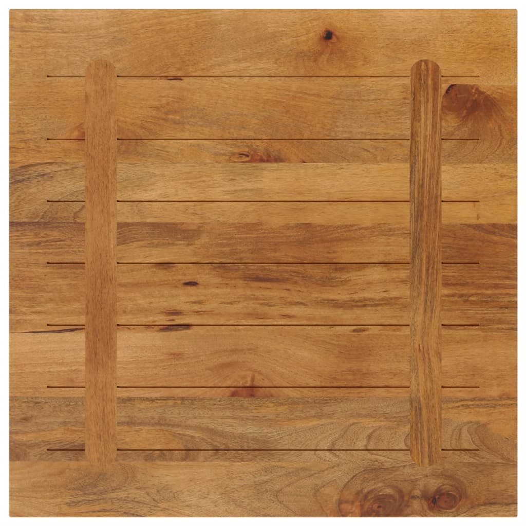 Table Top 70x70x3.8 cm Square Solid Wood Mango