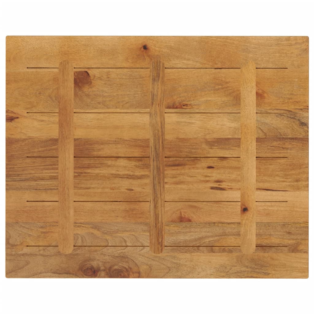 Table Top 90x80x3.8 cm Rectangular Solid Wood Mango