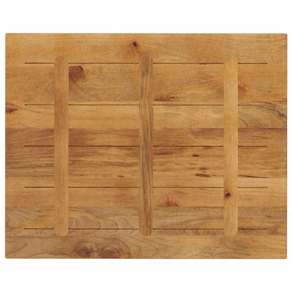 Table Top 90x80x3.8 cm Rectangular Solid Wood Mango