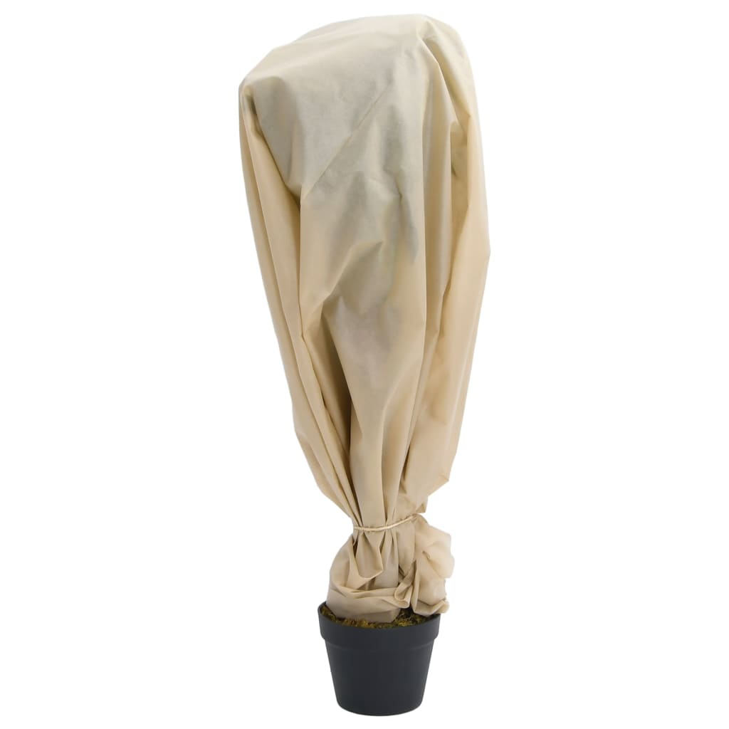 Plant Fleece 2 Rolls 70 g/m² 10x1.6 m showing the lightweight and breathable non-woven fabric designed for protecting plants from cold weather.