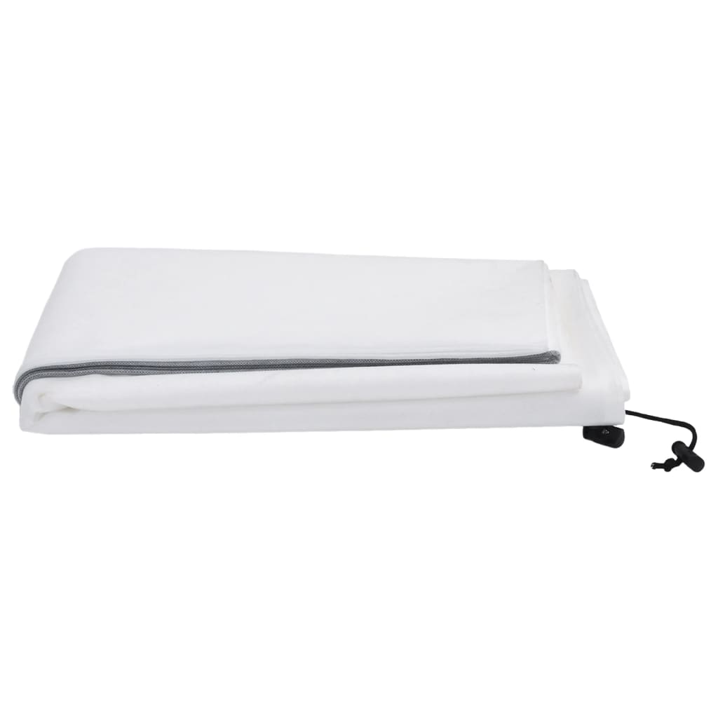 Plant Fleece Covers with Zip 4 pcs, ideal for protecting plants from winter cold, made of 70 g/m² non-woven fabric, dimensions 1x1.55 m.