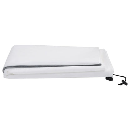 Plant Fleece Covers with Zip 4 pcs, ideal for protecting plants from winter cold, made of 70 g/m² non-woven fabric, dimensions 1x1.55 m.