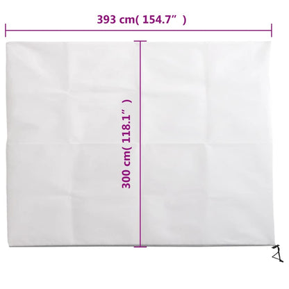 Plant Fleece Covers with Zip 2 pcs 70 g/m² 3.93x3 m