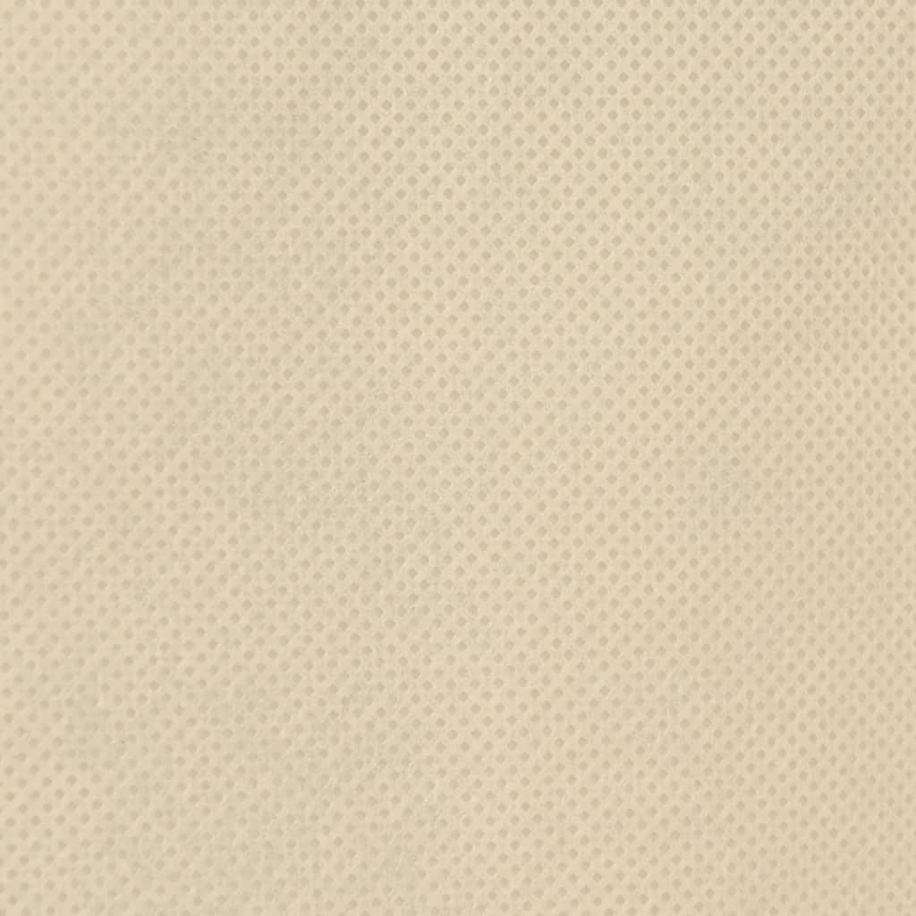 Plant Fleece Covers with Drawstring - 8 pcs 70 g/m², 0.8x1 m for protecting plants from winter cold and harsh weather.