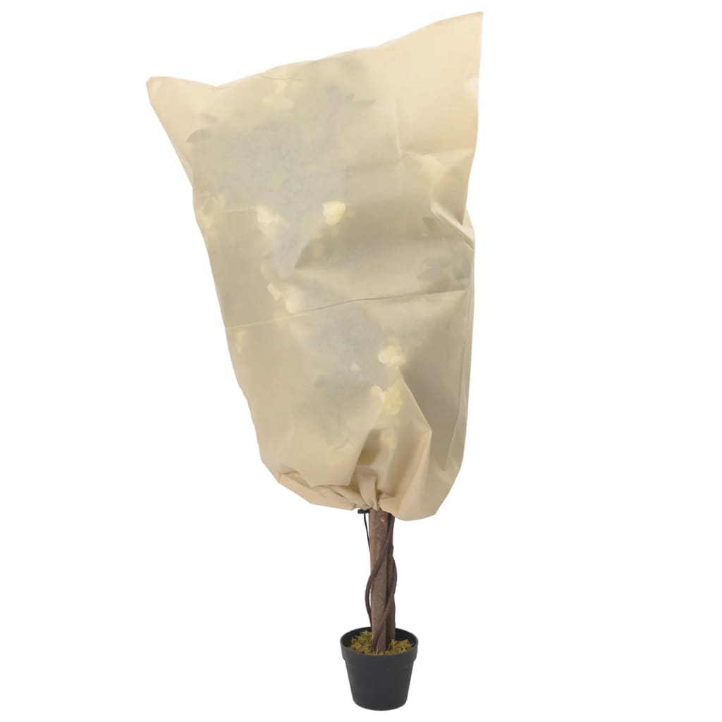 Plant Fleece Covers with Drawstring 8 pcs 70 g/m² 0.8x1.2 m