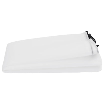 Durable non-woven fabric Plant Fleece Covers with Drawstring - Protects plants from frost and harsh weather.