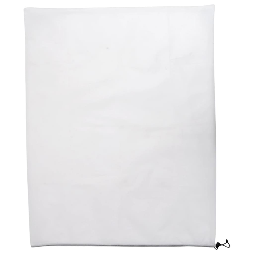 Versatile Plant Fleece Covers with Drawstring, 12 pieces, 70 g/m², designed to shield plants from frost and harsh weather.