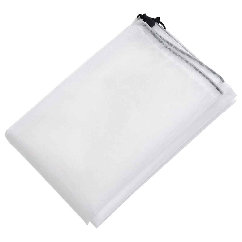 High-quality Plant Fleece Covers with Drawstring, pack of 12, perfect for safeguarding saplings and tropical plants, size 0.8x1m.