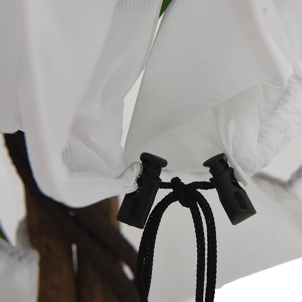 Plant Fleece Covers with Zip 4 pcs 70 g/m² 3.14x2.5 m