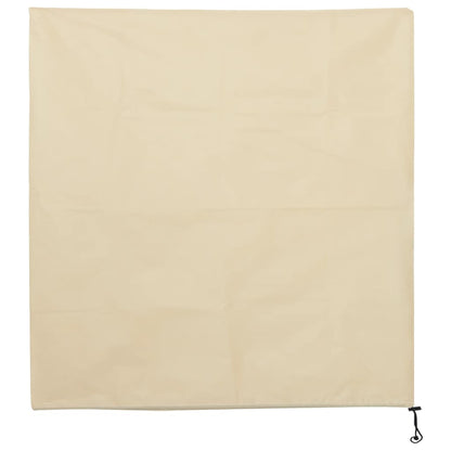 Plant Fleece Covers with Drawstring 12 pcs 70 g/m² 0.8x0.8 m showcased protecting greenery from winter cold.