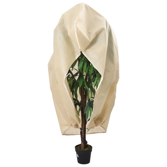 Plant Fleece Covers with Zip 10 pcs 70 g/m² 1.2x1.8 m