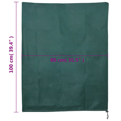 Plant Fleece Covers with Drawstring 12 pcs 70 g/m² 0,8x1 m