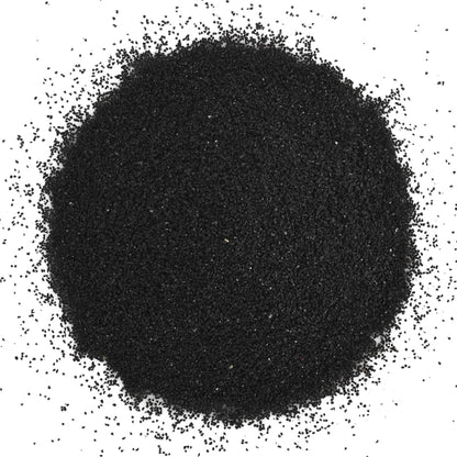 Aquarium Sand 10 kg Black 0.2-2 mm